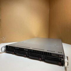 Supermicro CSE-815TQ SMCH04-1U-4x3.5-E5-V2 SuperMicro  CTO E5-V2 Processor support M/brd X9DRi-LN4F+ 4x 3.5 disk bays 1U Rackmount Server