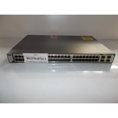 WS-C3750-48TS-S Cisco 48-Port Ethernet 10/100+4x SFP Uplinks Managed Switch